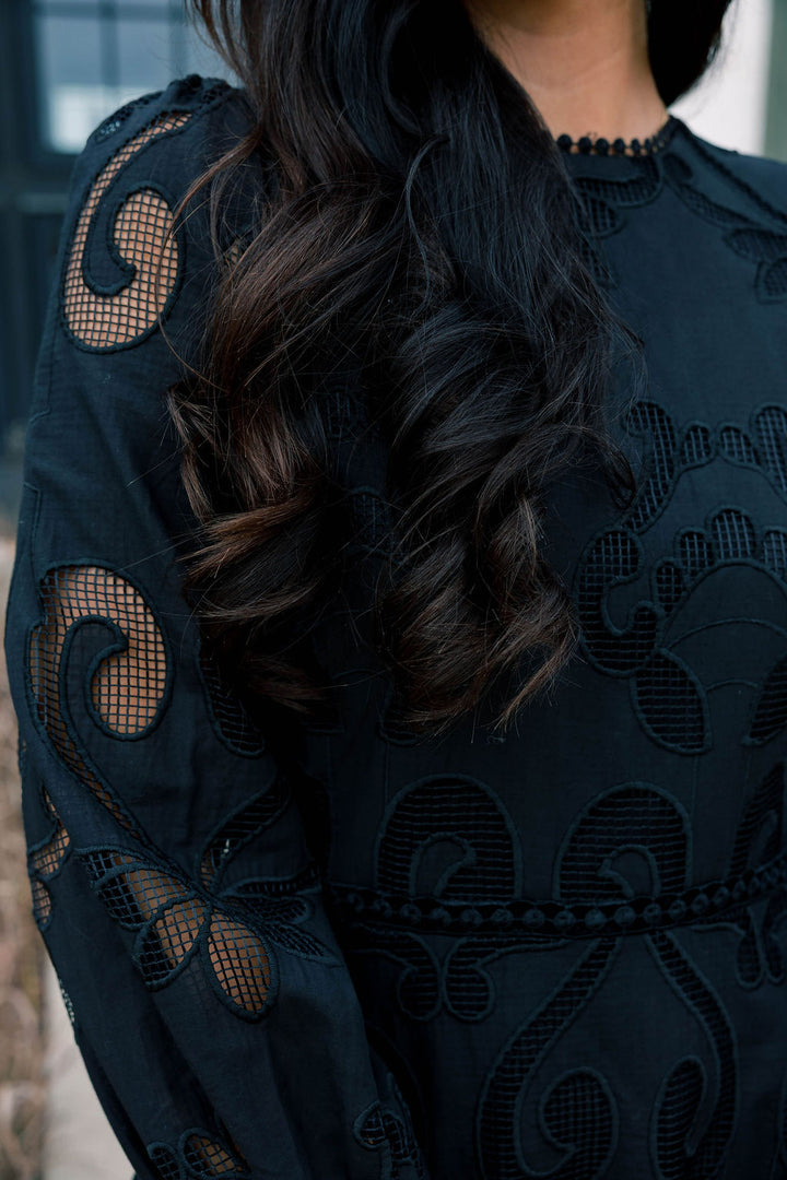 Laced Little Black Dress