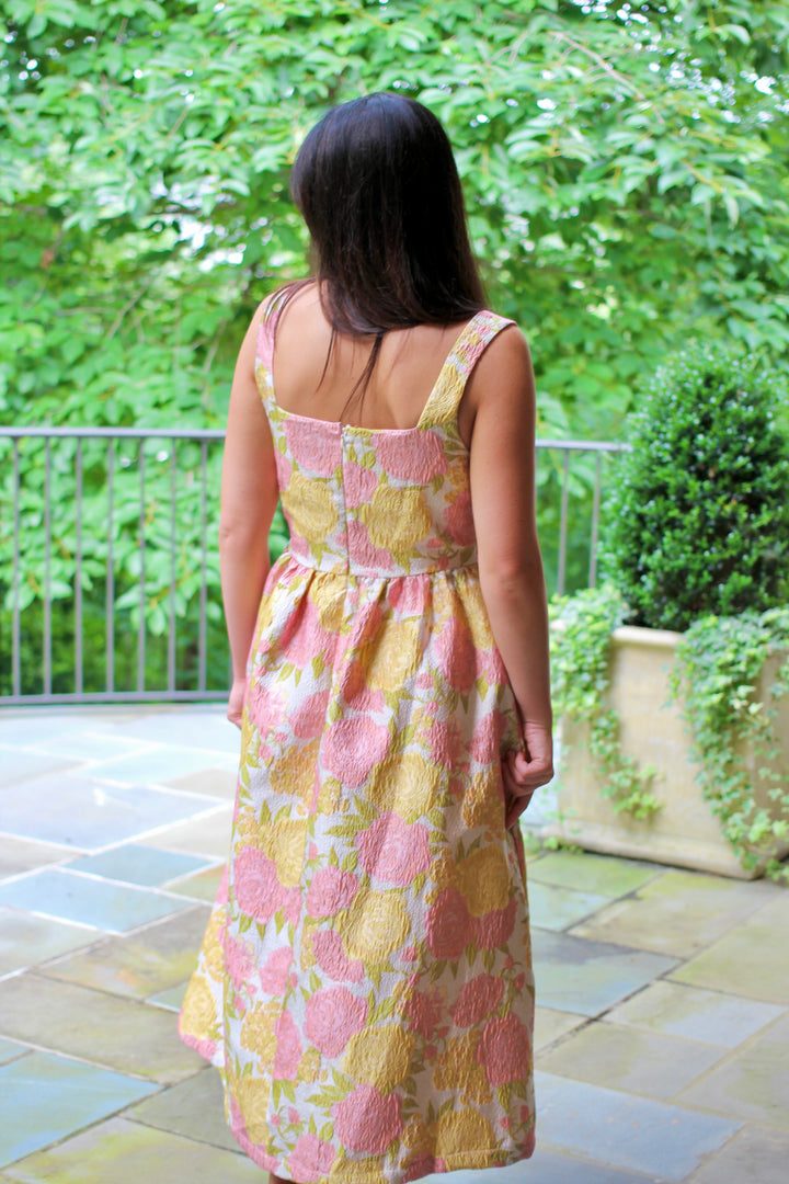 Suzanne Jacquard Midi Dress