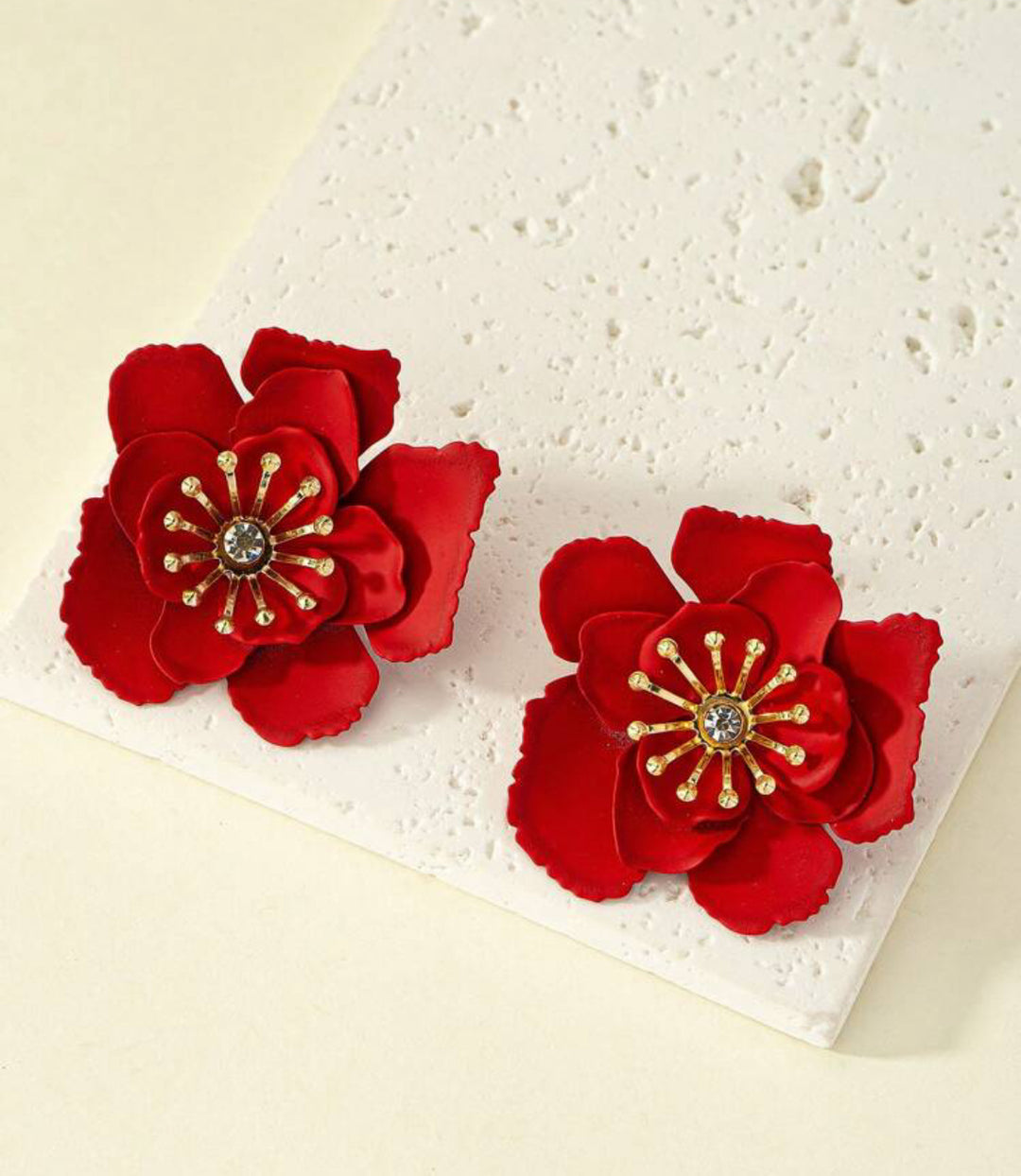 Flower Statement Stud