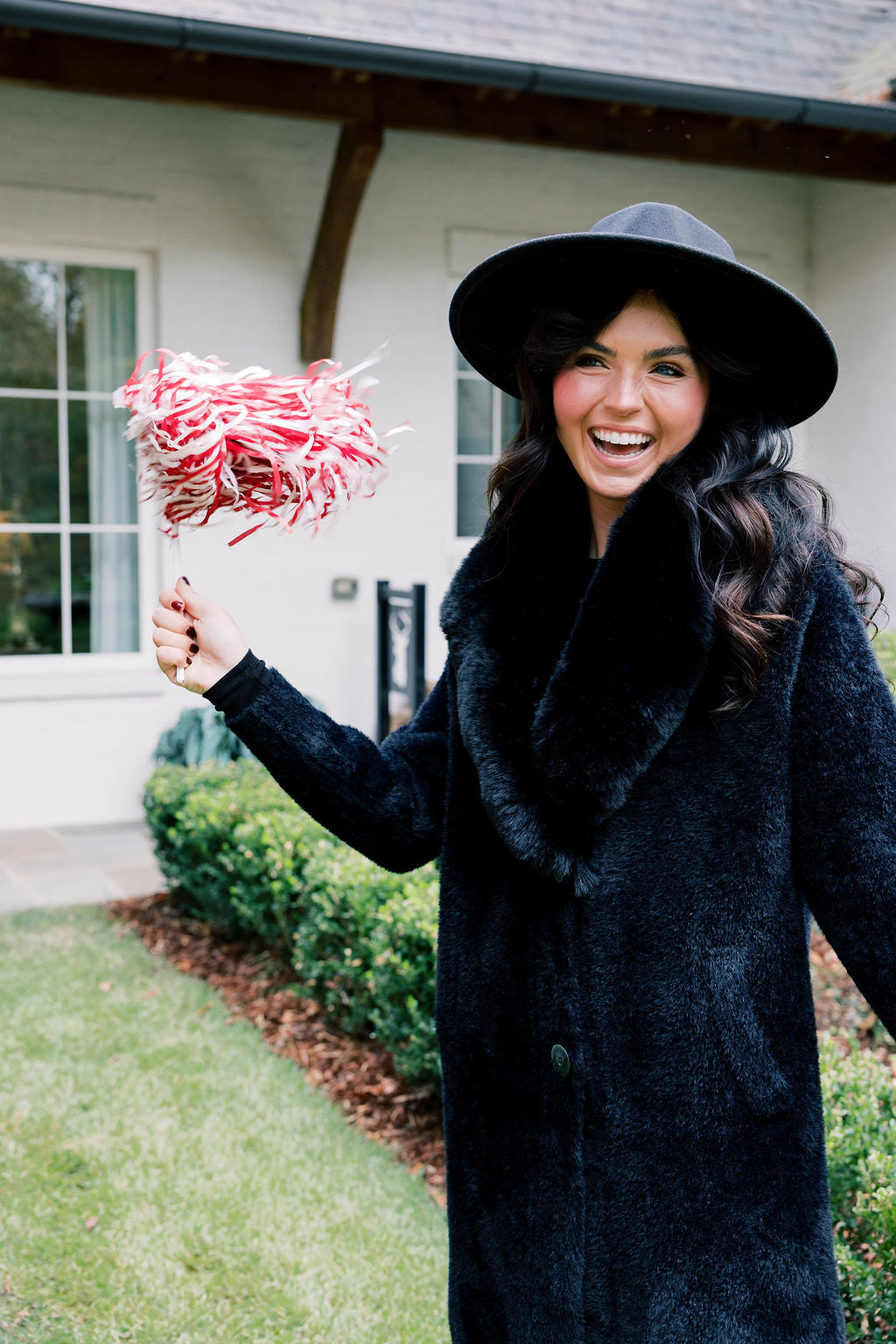 Faux Fur Sweater Jacket