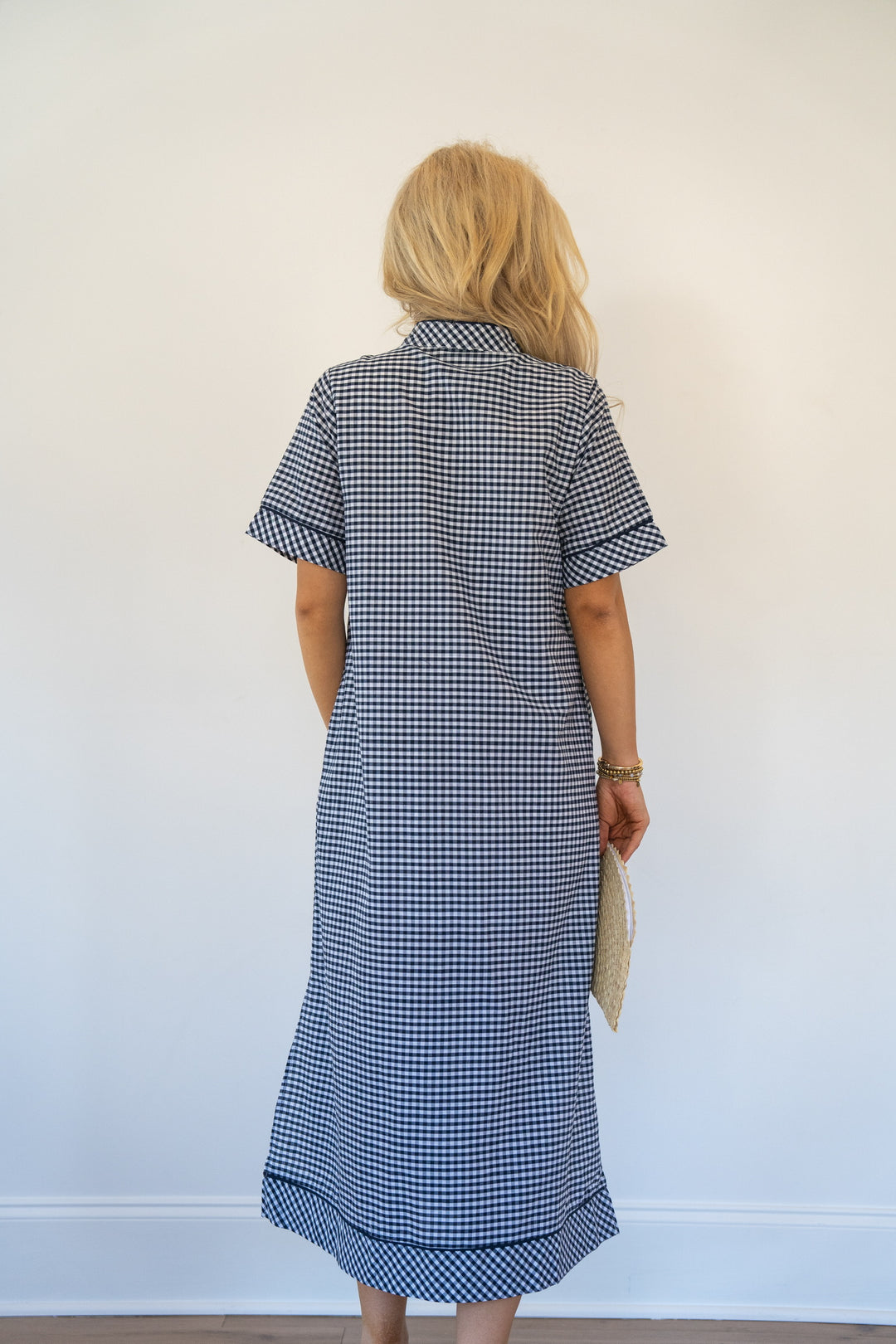 Nautical Gingham Dress
