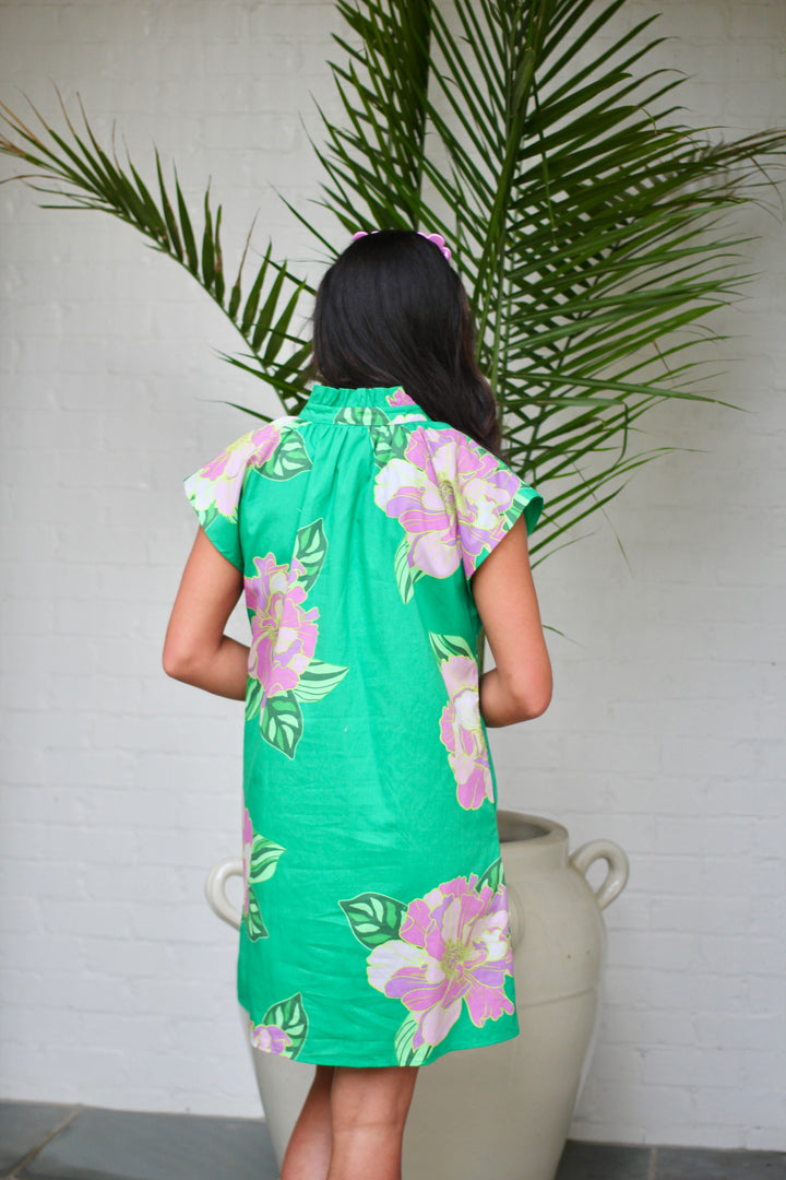 Greenie Mini Dress