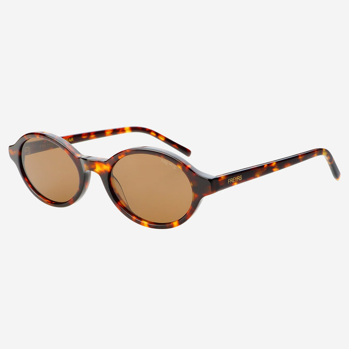 Zoe Round Sunglasses - Tortoise/Brown