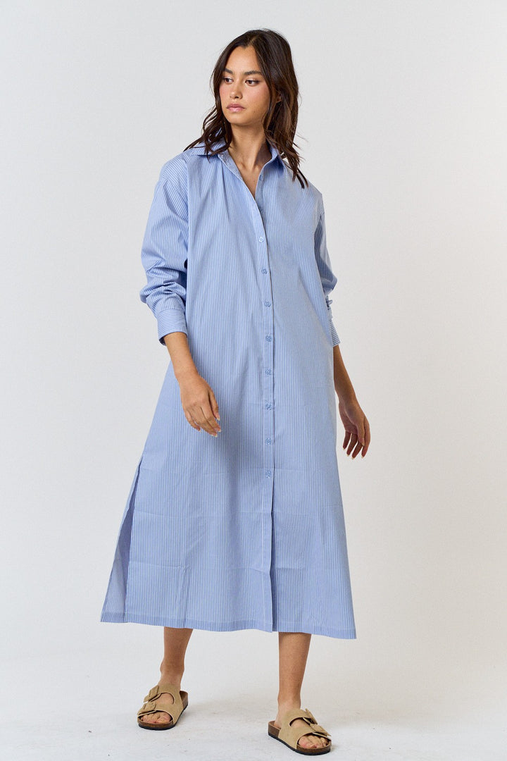 Midi Shirt Dress