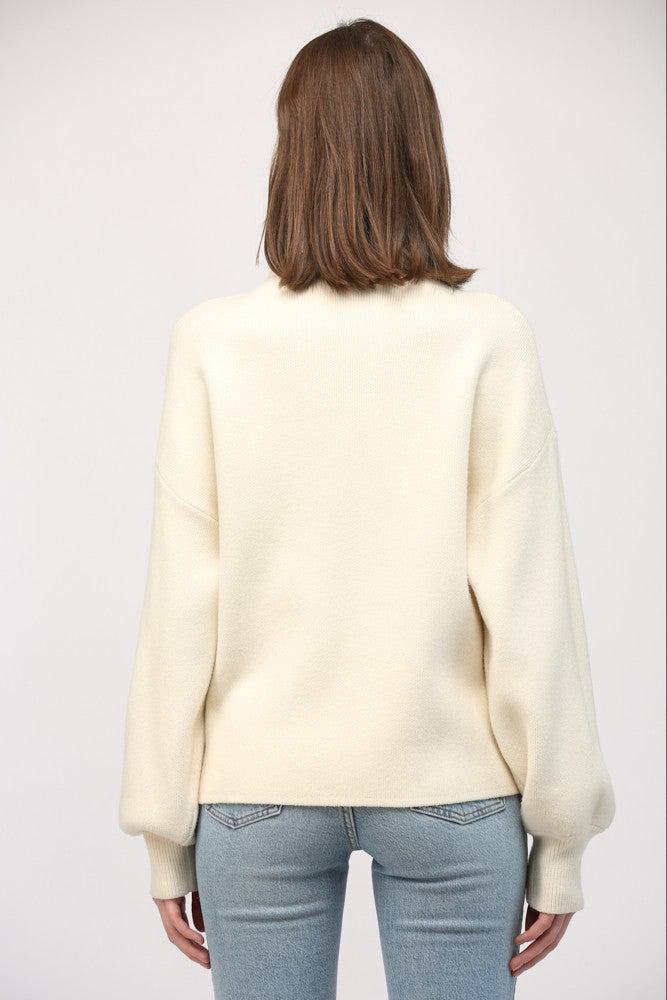 Classic Mock Neck Sweater