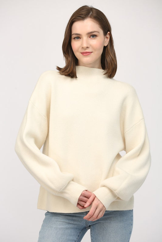 Classic Mock Neck Sweater