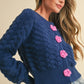 Rosette Cardigan