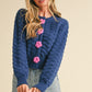 Rosette Cardigan