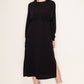 Coziest Long Sleeve Midi Dress