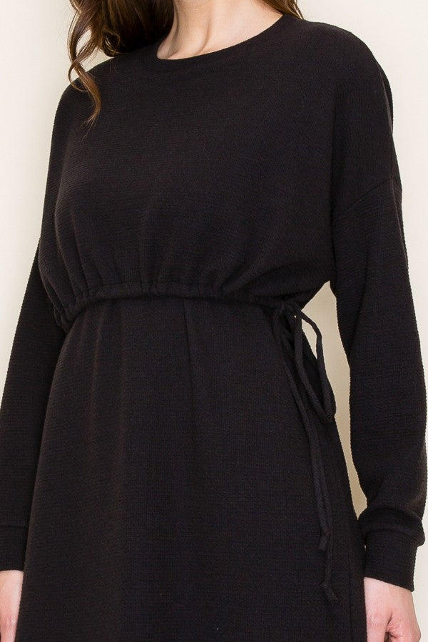 Coziest Long Sleeve Midi Dress