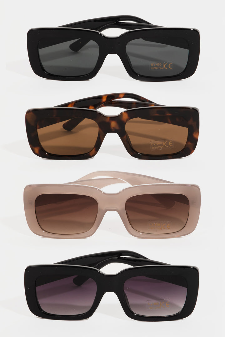 Rectangle Frame Sunglasses