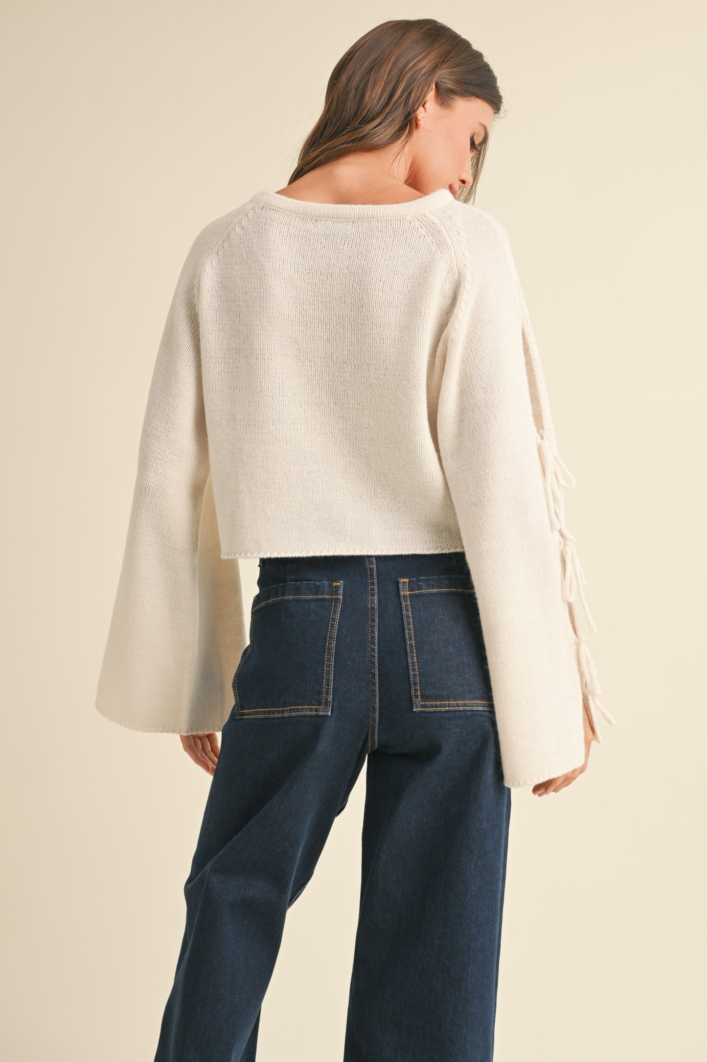 Bow Sleeve Sweater