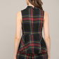 Tartan Sleeveless Top