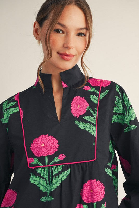 Pink Petal Nior Dress