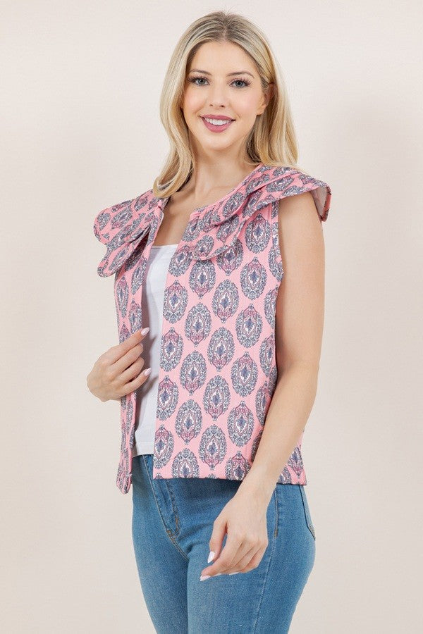 Peter Pan Scalloped Vest