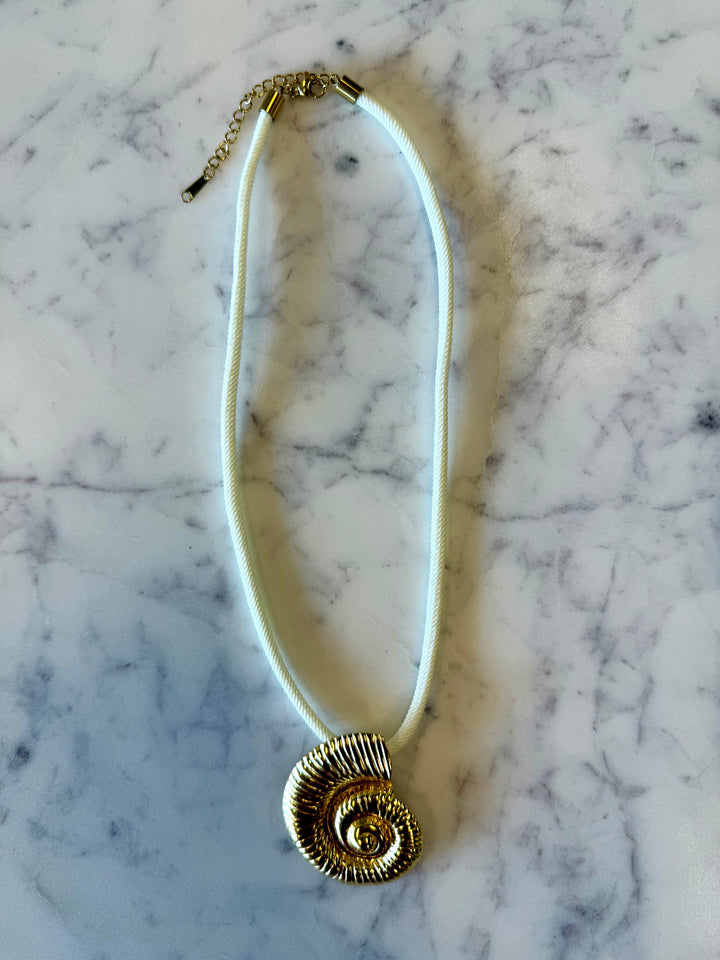 Mini Roped Shell Necklace