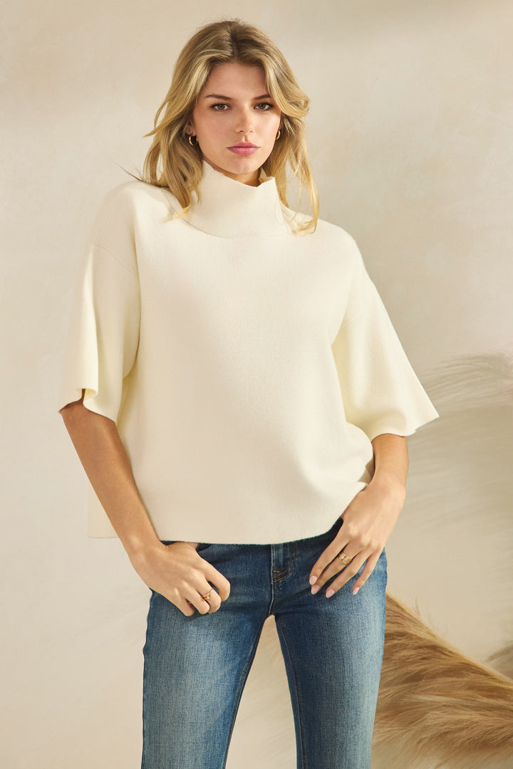 Serene Short Sleeve Sweater