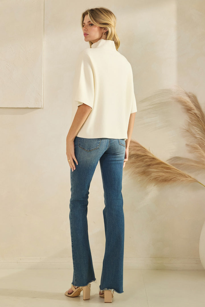 Serene Short Sleeve Sweater