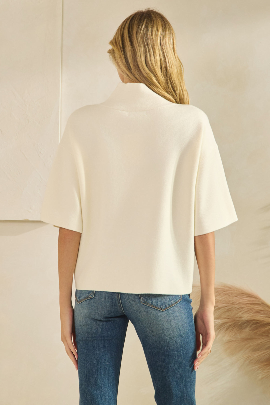 Serene Short Sleeve Sweater