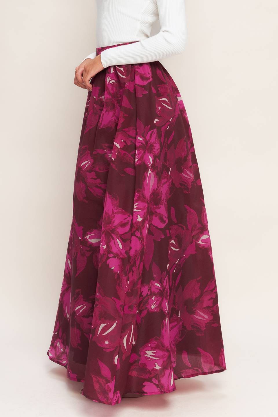 Fuchsia Fields Skirt