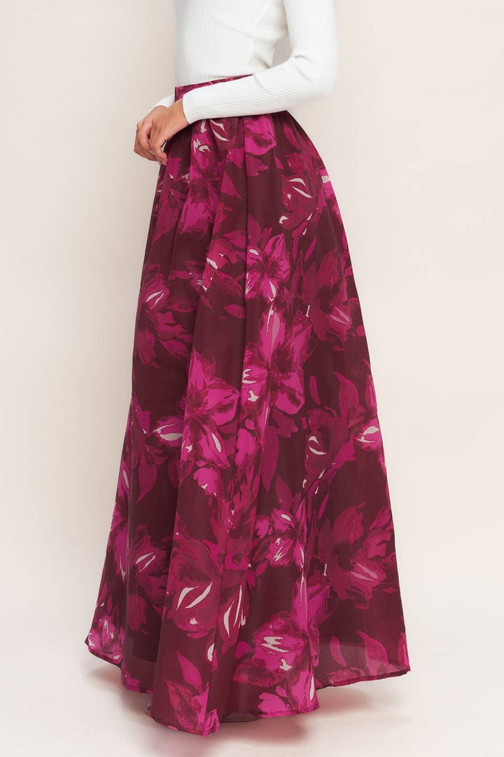 Fuchsia Fields Skirt