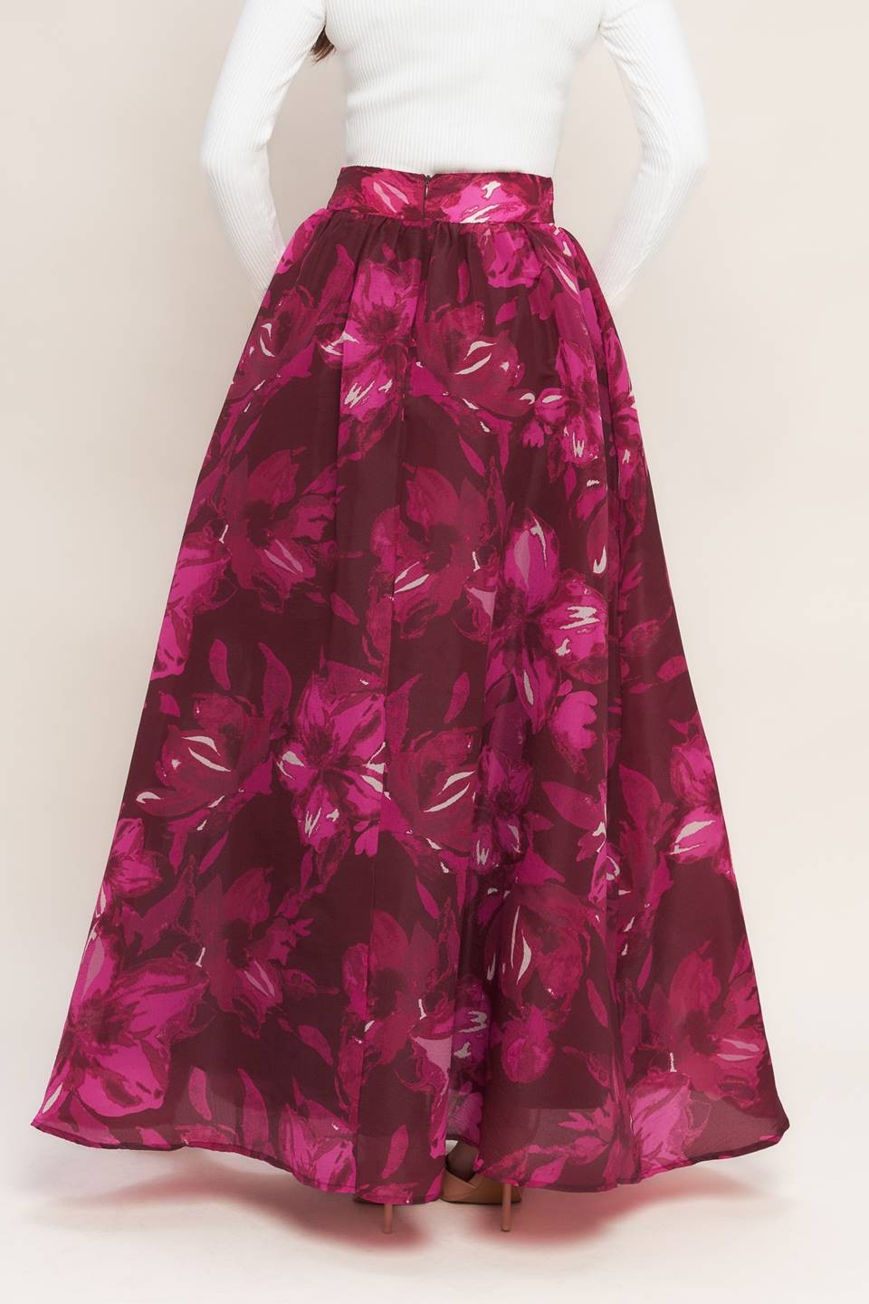 Fuchsia Fields Skirt