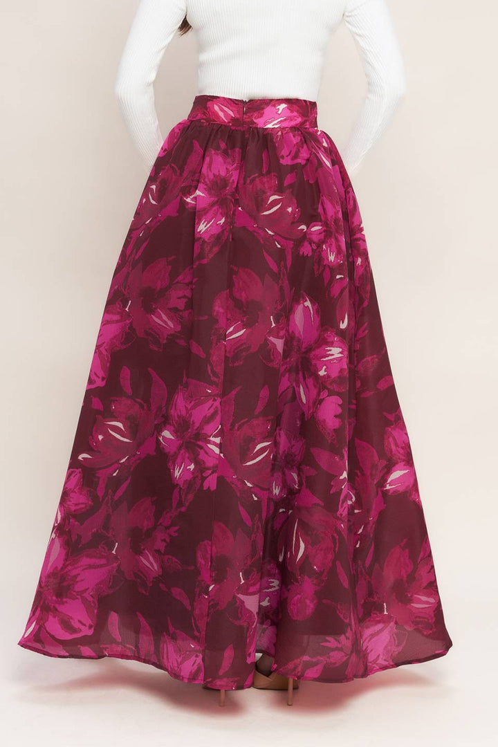 Fuchsia Fields Skirt