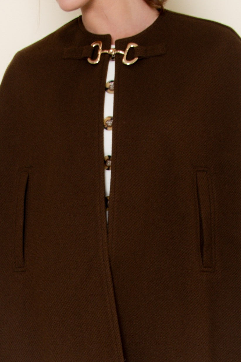 Horse Bit Cape Jacket