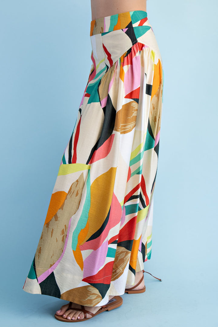 Maude Abstract Skirt