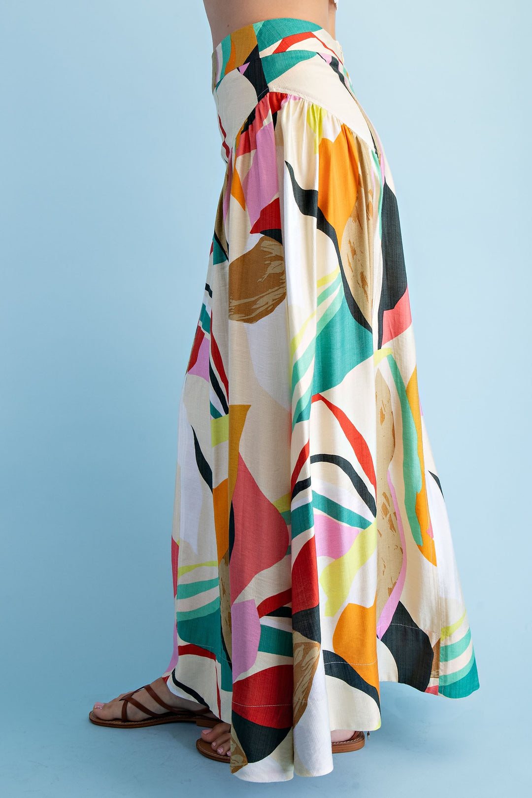 Maude Abstract Skirt