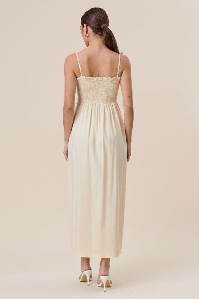 Ivory Pintuck Dress