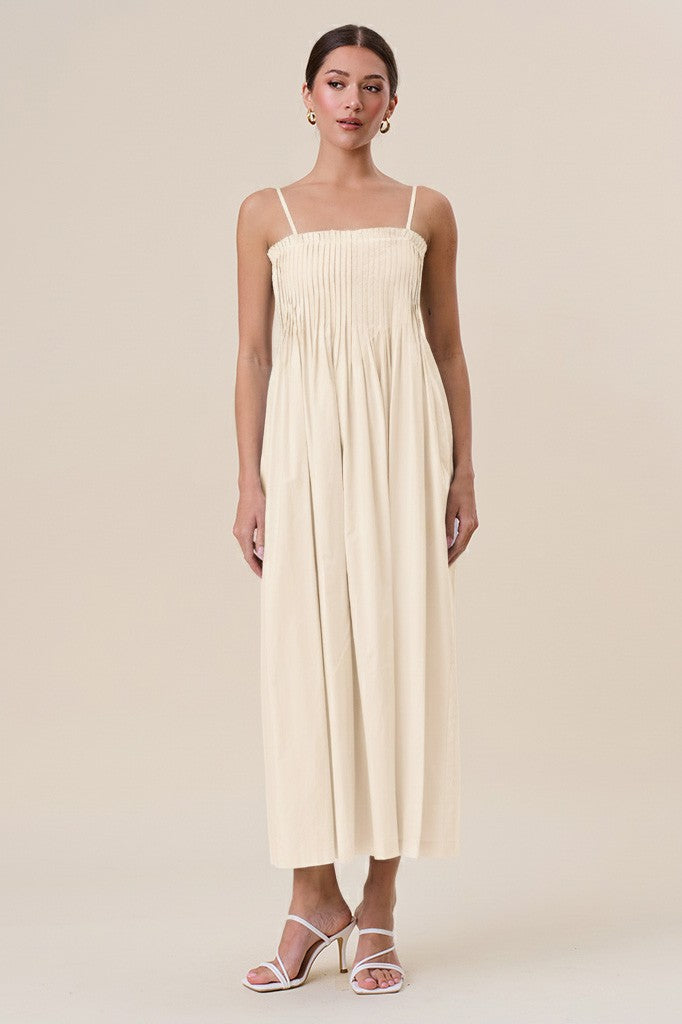Ivory Pintuck Dress