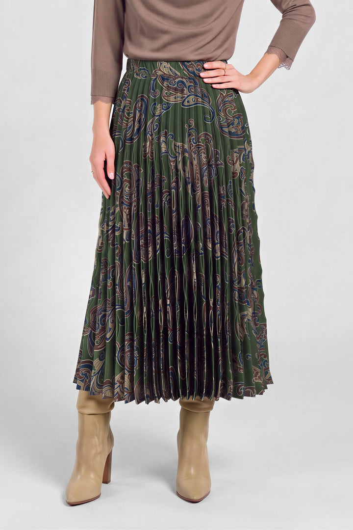 Laurel Skirt in Olive Multi