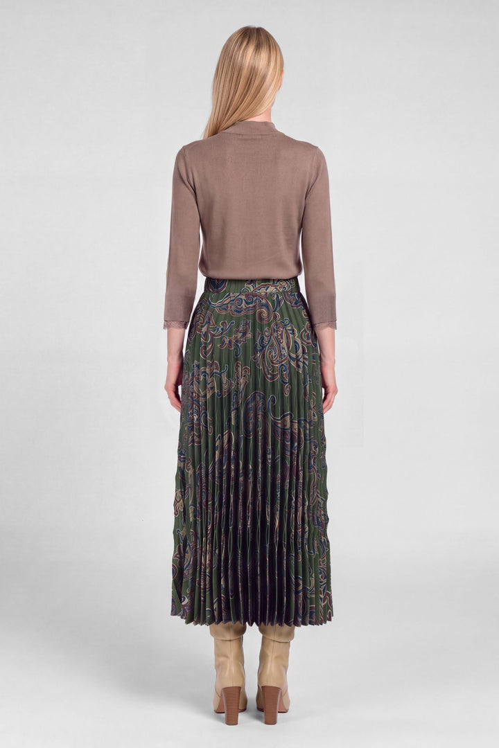 Laurel Skirt in Olive Multi