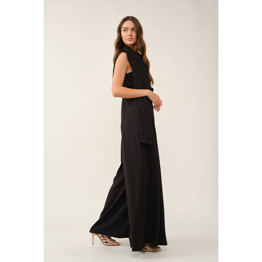 Margaux Jumpsuit in Black - INA IRO91469