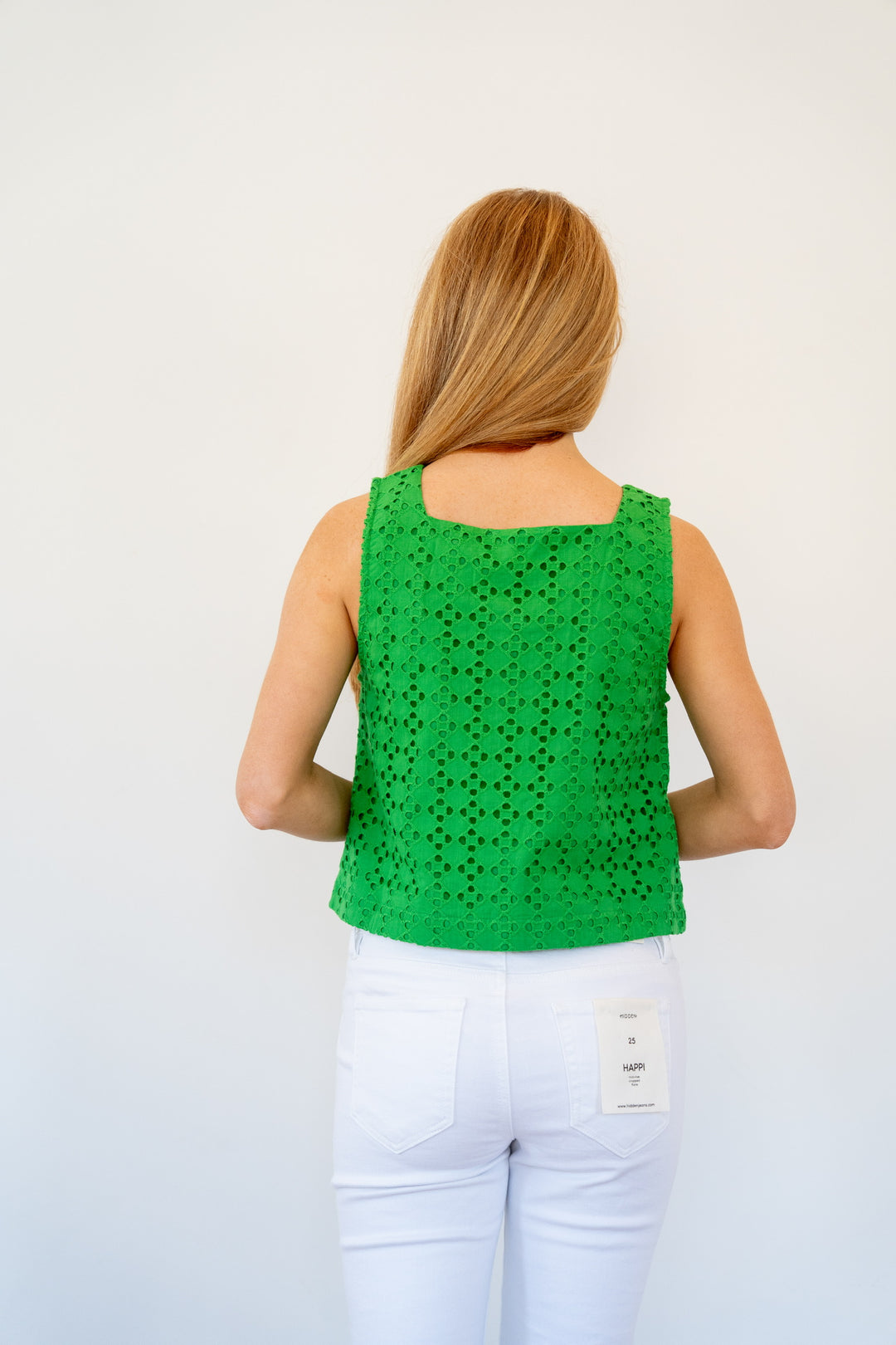 Polly Eyelet Top