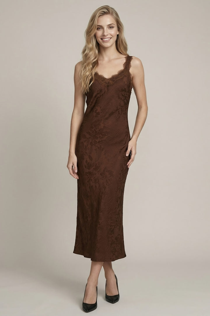 Mina Dress - Brown