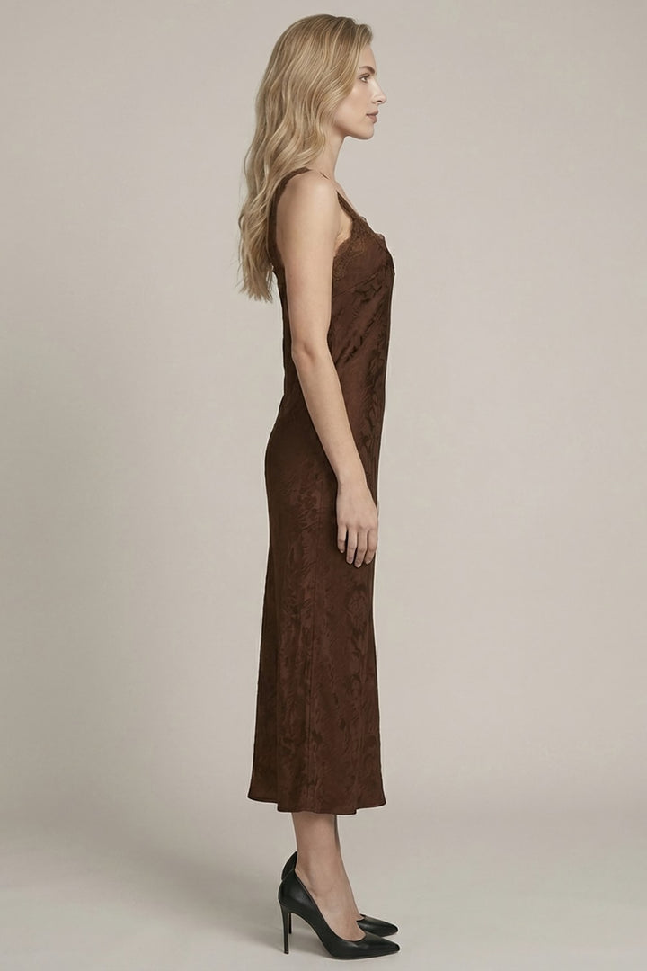 Mina Dress - Brown