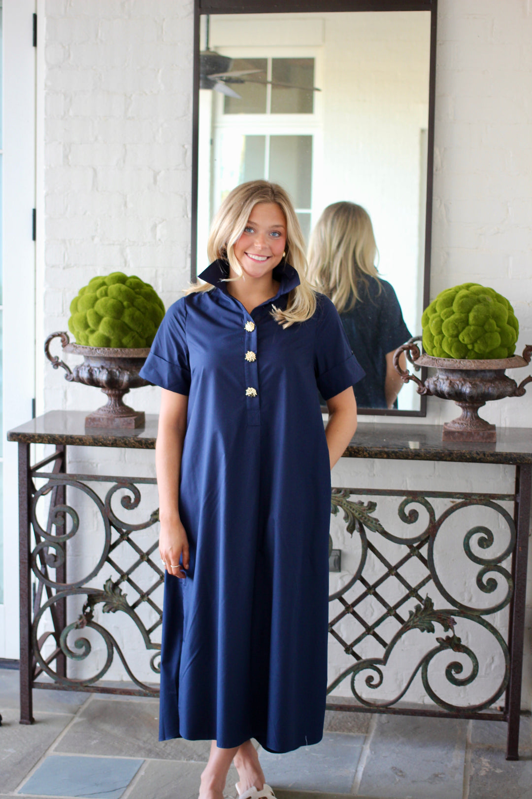 New England Shirt Dress