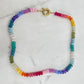 Rainbow Beaded Necklace