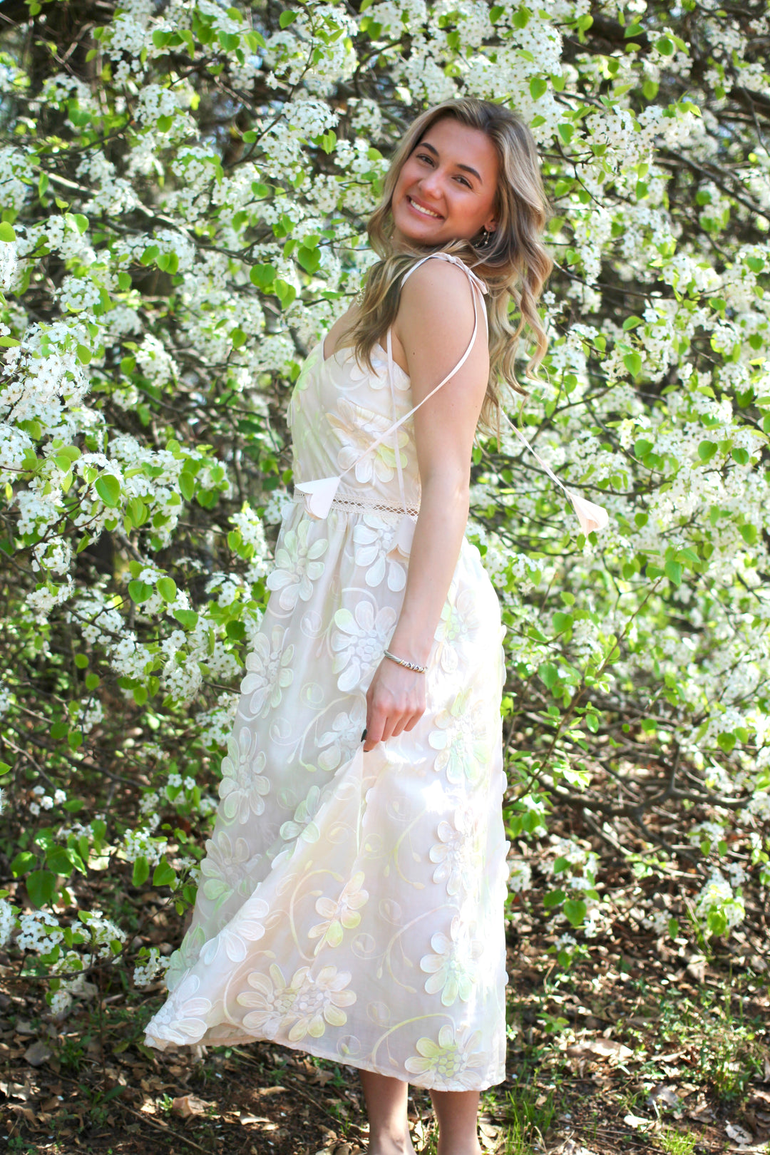 3-D Daisies and Sunshine Dress