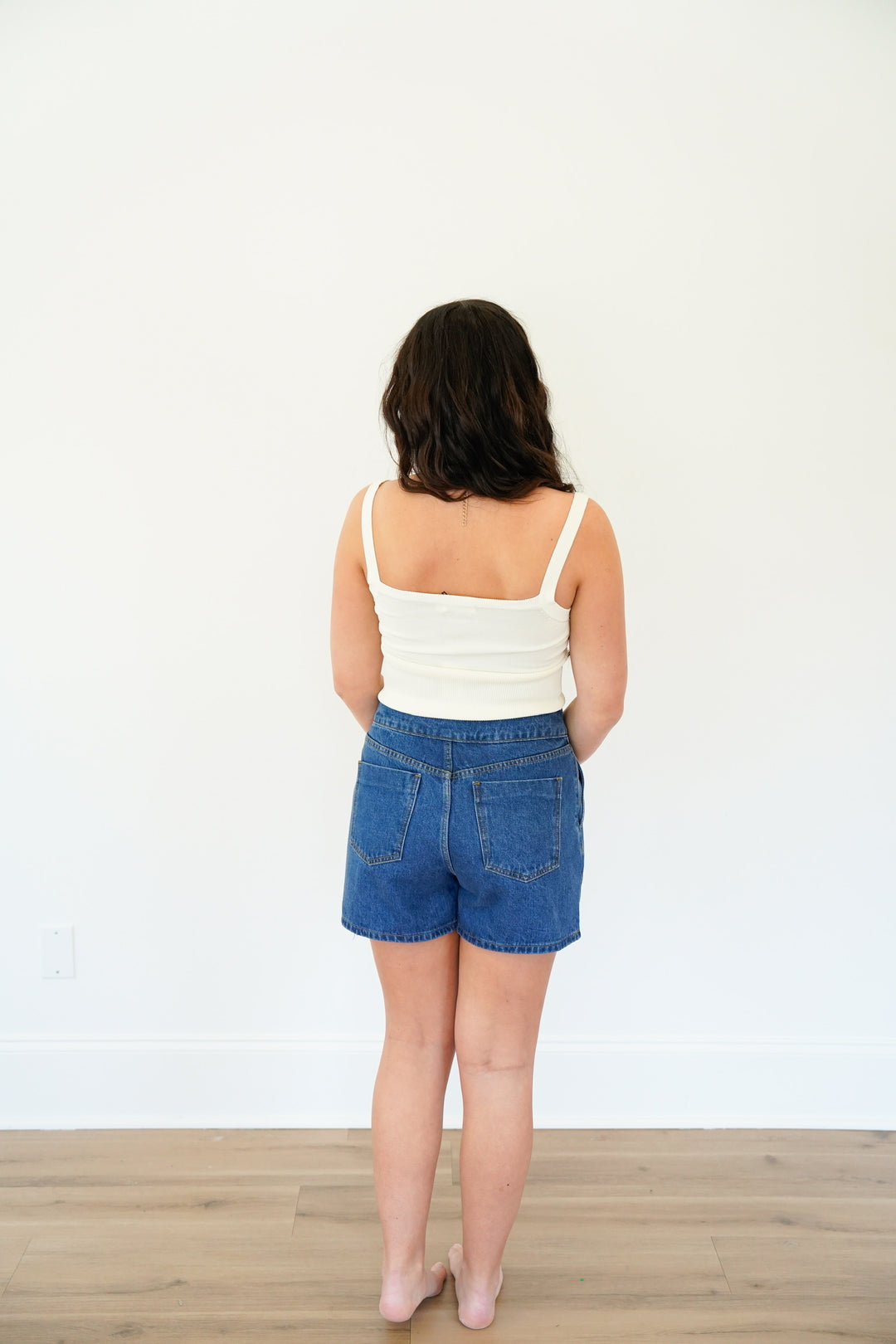 Elevated Denim Shorts
