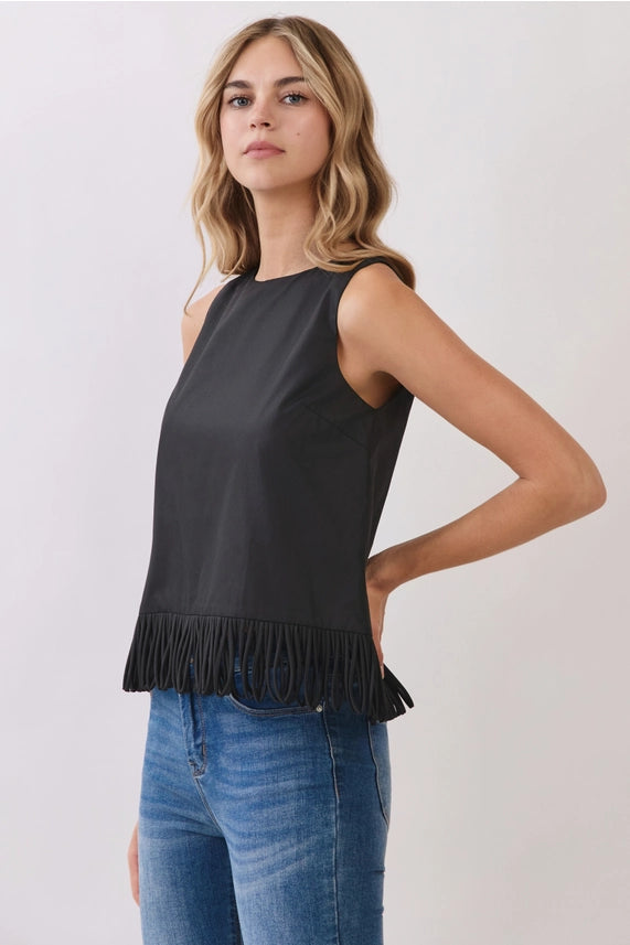 Farah Fringe Top