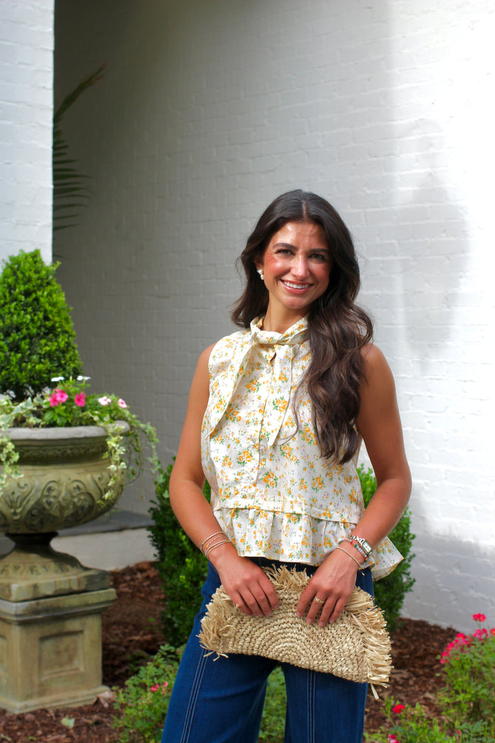 Sweet Pea Floral Top