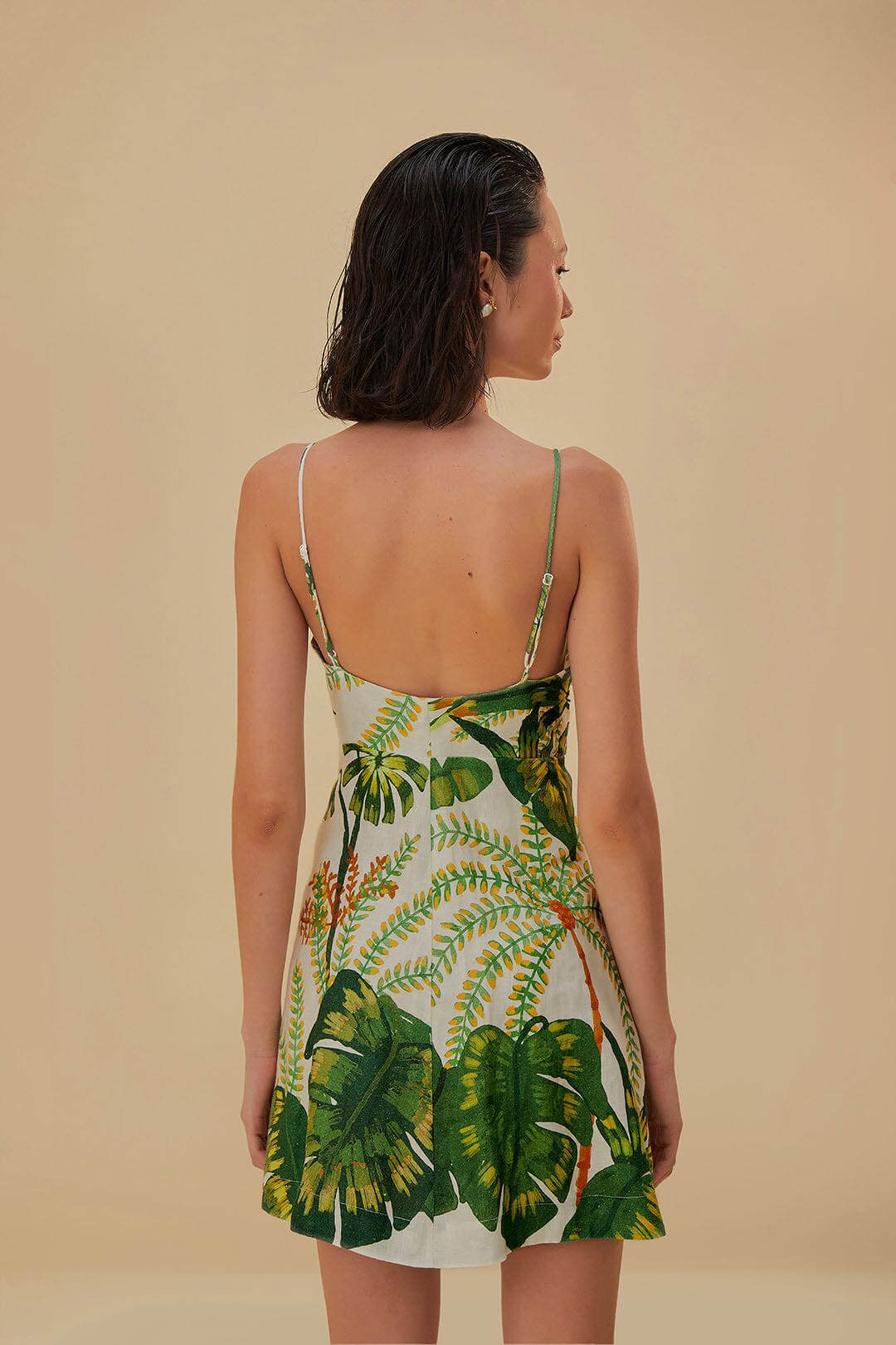 Tropical Forest Mini Dress