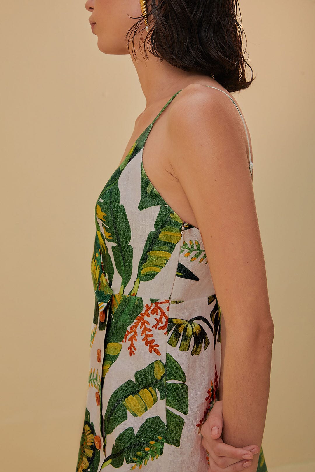 Tropical Forest Mini Dress