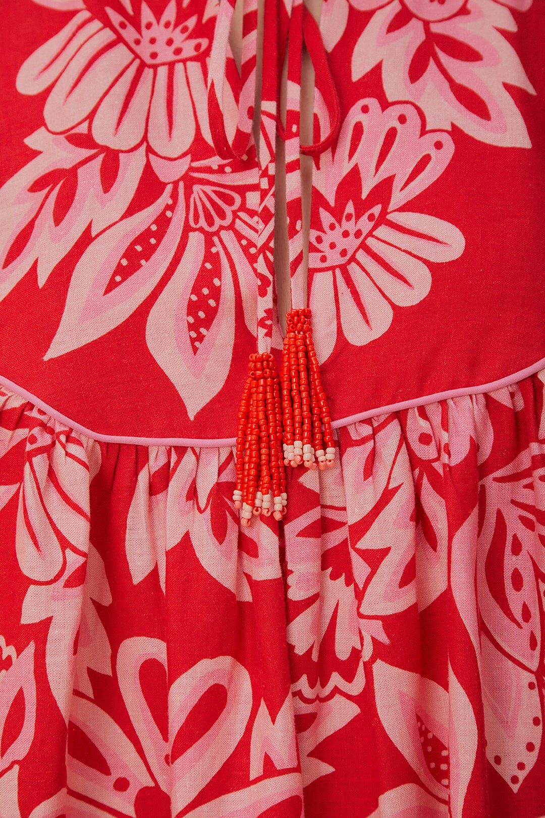 Flora Tapestry Mini Dress