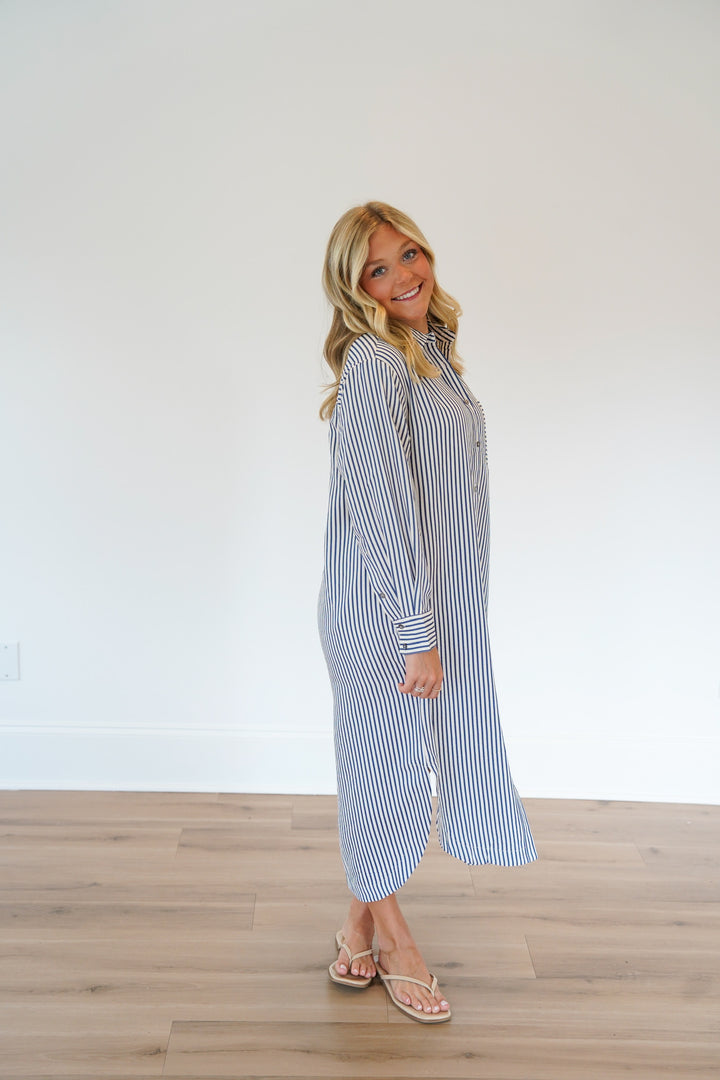 Sunday Stroll Shirt Dress