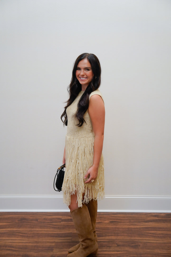 The Frilly Fringe Dress