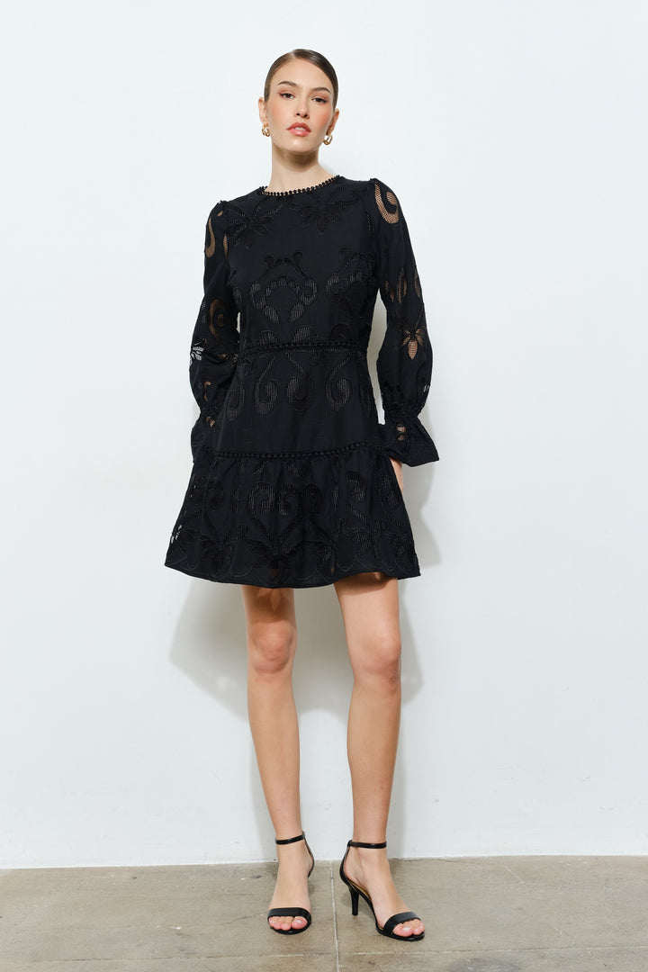 Laced Little Black Dress